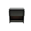 Stella Homewares Nightstand with One-Drawer Black 2 pcs