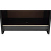 Stella Homewares Nightstand with One-Drawer Black 2 pcs