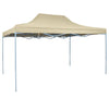 Stella Homewares Foldable Tent Pop-Up 3x4.5 m Cream White