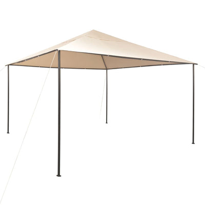 Stella Homewares Gazebo Pavilion Tent Canopy 4x4 m Steel Beige