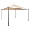 Stella Homewares Gazebo Pavilion Tent Canopy 4x4 m Steel Beige
