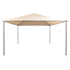 Stella Homewares Gazebo Pavilion Tent Canopy 4x4 m Steel Beige