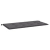 Stella Homewares Garden Bench Cushion Anthracite 100x50x4 cm Oxford Fabric