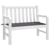 Stella Homewares Garden Bench Cushion Anthracite 100x50x4 cm Oxford Fabric