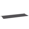 Stella Homewares Garden Bench Cushion Anthracite 150x50x3 cm Oxford Fabric
