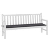 Stella Homewares Garden Bench Cushion Anthracite 180x50x3 cm Oxford Fabric