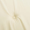 Stella Homewares Garden Bench Cushion Cream 100x50x4 cm Oxford Fabric