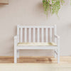 Stella Homewares Garden Bench Cushion Cream 100x50x4 cm Oxford Fabric