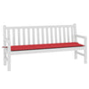 Stella Homewares Garden Bench Cushion Red 180x50x3 cm Oxford Fabric