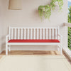 Stella Homewares Garden Bench Cushion Red 180x50x3 cm Oxford Fabric