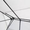 Stella Homewares Gazebo White 3x4 m