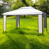 Stella Homewares Gazebo White 3x4 m