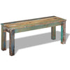 Stella Homewares Bench Solid Reclaimed Wood 110x35x45 cm