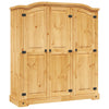 Stella Homewares Wardrobe Mexican Pine Corona Range 3 Doors