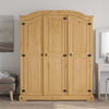 Stella Homewares Wardrobe Mexican Pine Corona Range 3 Doors