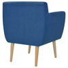 Stella Homewares Armchair Blue Fabric