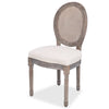 Stella Homewares Dining Chairs 6 pcs Cream Fabric