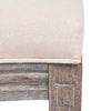 Stella Homewares Dining Chairs 6 pcs Cream Fabric