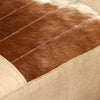 Stella Homewares Lounge Chair Cream Genuine Goatskin and Canvas