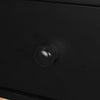 Stella Homewares Bedside Tables 2 pcs Solid Pinewood 40x30x61 cm Black