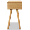 Stella Homewares Bedside Tables 2 pcs Solid Pinewood 40x30x61 cm Brown