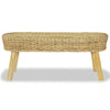 Stella Homewares Hall Bench 110x35x45 cm Natural Rattan