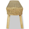 Stella Homewares Hall Bench 110x35x45 cm Natural Rattan