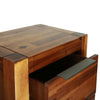 Stella Homewares Chest of Drawers Solid Acacia Wood 45x32x115 cm