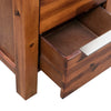 Stella Homewares Chest of Drawers Solid Acacia Wood 45x32x115 cm