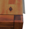 Stella Homewares Chest of Drawers Solid Acacia Wood 45x32x115 cm