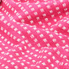 Stella Homewares Throw Cotton Squares 220x250 cm Pink