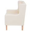 Stella Homewares Armchair Cream White Fabric
