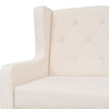 Stella Homewares Armchair Cream White Fabric