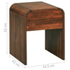 Stella Homewares Nightstand 41.5x42x52 cm Solid Acacia Wood