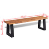 Stella Homewares Bench Solid Acacia Wood 145 cm
