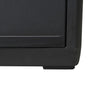 Stella Homewares Garden Storage Cabinet with 1 Shelf Black