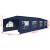 Stella Homewares Garden Marquee 3x12 m Blue
