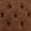 Stella Homewares Storage Bench 80.5x41x50 cm Solid Wood and Artificial Leather