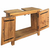 Stella Homewares Bathroom Vanity Cabinet Solid Pinewood 70x32x63 cm