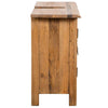 Stella Homewares Bathroom Vanity Cabinet Solid Pinewood 70x32x63 cm
