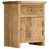 Stella Homewares Bedside Table Solid Mango Wood 40x30x50 cm