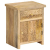 Stella Homewares Bedside Table Solid Mango Wood 40x30x50 cm