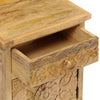 Stella Homewares Bedside Table Solid Mango Wood 40x30x50 cm