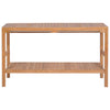 Stella Homewares Bathroom Vanity Cabinet Solid Teak 132x45x75 cm