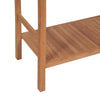 Stella Homewares Bathroom Vanity Cabinet Solid Teak 132x45x75 cm