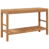Stella Homewares Bathroom Vanity Cabinet Solid Teak with Riverstone Sinks