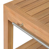 Stella Homewares Bathroom Vanity Cabinet Solid Teak with Riverstone Sinks