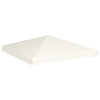 Stella Homewares Gazebo Top Cover 310 g/m² 3x3 m Cream White