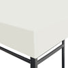 Stella Homewares Gazebo Top Cover 310 g/m² 3x3 m Cream White