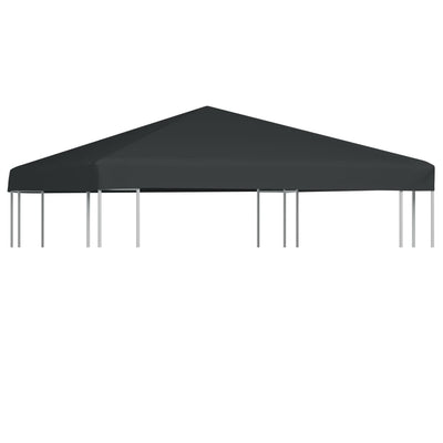Stella Homewares Gazebo Top Cover 310 g/m² 3x3 m Grey